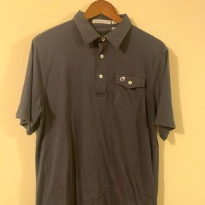 Peach State Pride - Cotton Navy Polo